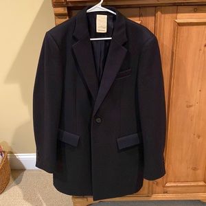 WOOYOUNGMI Men’s Navy Car Coat Size 50